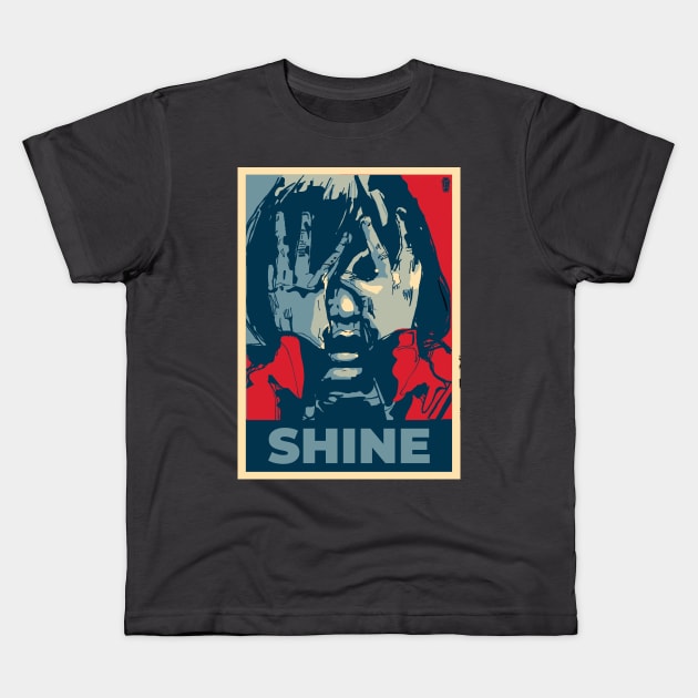 Motivational Horror - Shine Kids T-Shirt by IckyScrawls